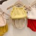 New Korean newborn summer outfit simple camisole vest for baby comfort, soft and versatile breathable sweatshirt_voghion.com