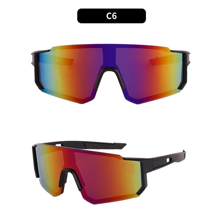 Mode Neue Bergsteigen Bunte Sonnenbrille Radfahren Goggles Ski Goggles Fahren Anti Uv Sonnenbrille_voghion.com