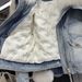 Clothing Winter New Large Collar Fox Denim Fur Jacket Women's Thick Lined Parka_voghion.com
