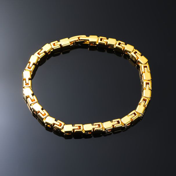 Personalidade Simples Costura Pulseira Moda Masculina E Feminina Pulseira Pingente Acessórios_voghion.com