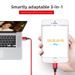 3 In 1 USB Charging Cable For IPhone/Type-C/Micro USB Charger Cable_voghion.com