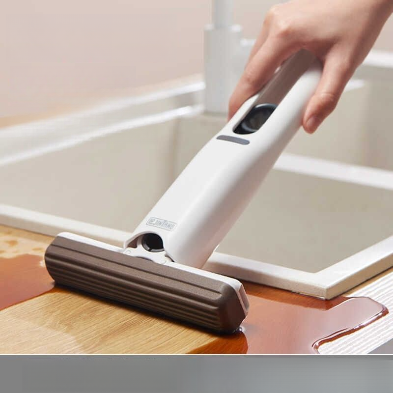 Multifunctional Desktop Lazy Mini Mop Handheld No-Wash Sponge Absorbent For Bathroom Toilet Kitchen Household_voghion.com