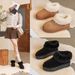 Designer Fluffy Sneeuwlaarzen Mini Dames Heren Winter Australië Tasman Platform U G Laars Bont Pantoffel Enkel Wollen Schoenen Schapenvacht_voghion.com