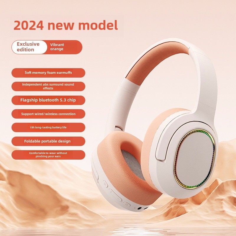 JST-37 auricolare Bluetooth con luce LED luminosa, gioco di carte pieghevole, e-sport_voghion.com