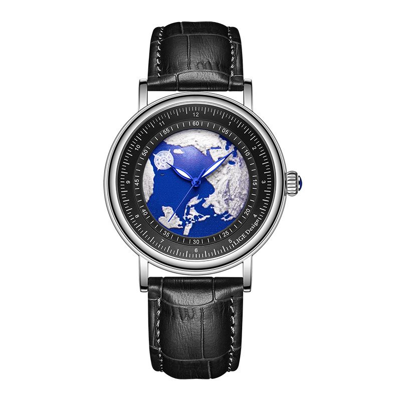 Men's And Women's Fashion Quartz Watch With Stainless Steel Strap, Water Resistant, Minimalist Design For Business And Casual Wear_voghion.com