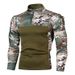 ActiveGo ActiveGo Outdoor Fitness Jogging Men's Long Sleeve Military Field Camouflage Casual Stand Collar Sweatshirt_voghion.com