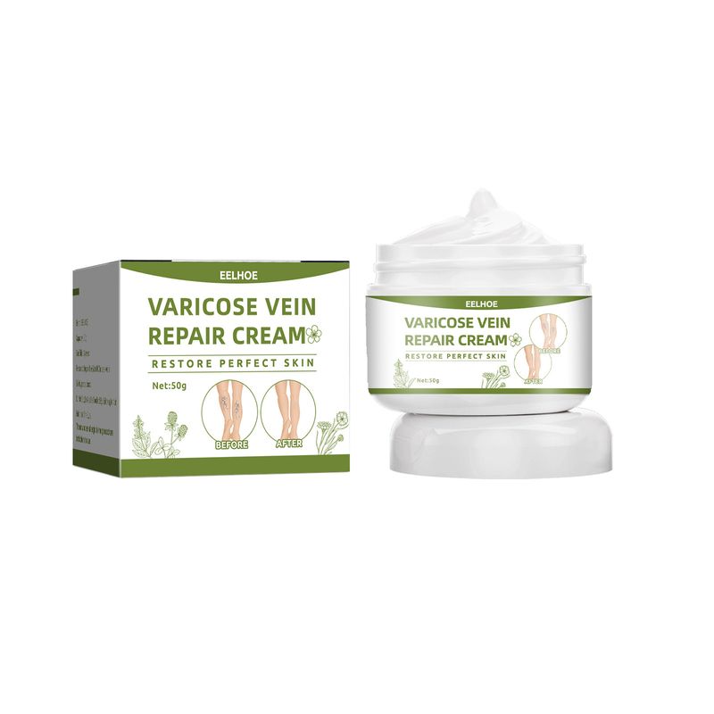 Creme para varizes EELHOE para pernas - melhora a circulação sanguínea, reduz veias em aranha_voghion.com