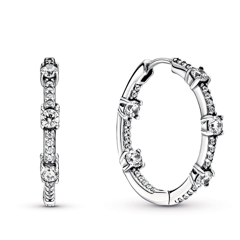  Sparkling Pavé Bars Hoop Earrings_voghion.com