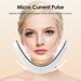 New white with lifting and firming, intelligent V-face, 12 speed voice, micro current facial slimming device_voghion.com