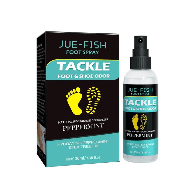 Deodorizing Spray Moisturizing Feet Cleaning Odor Preventing Beriberi Foot Sweat and Peeling_voghion.com