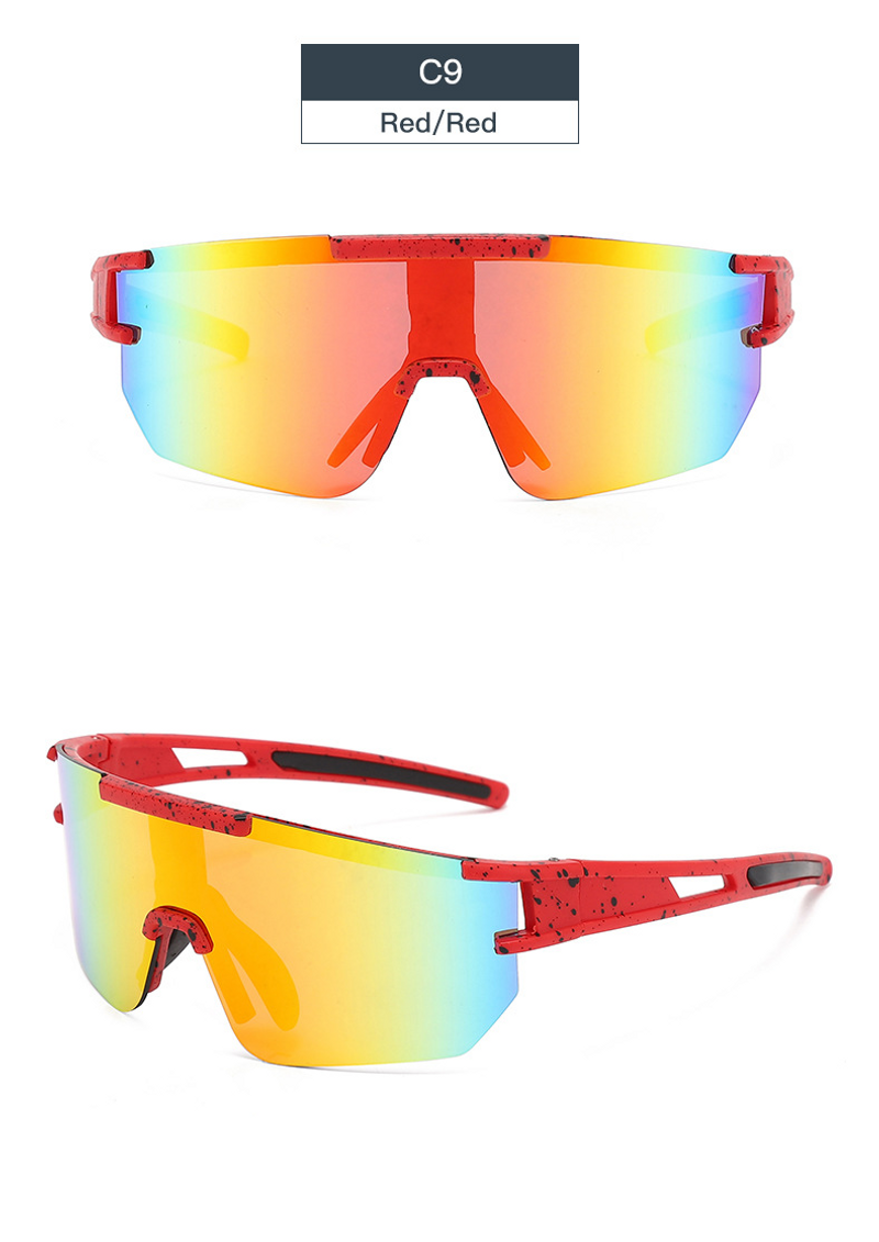 Winddichte UV400-Fahrradsonnenbrille Outdoor-Sportbrille_voghion.com
