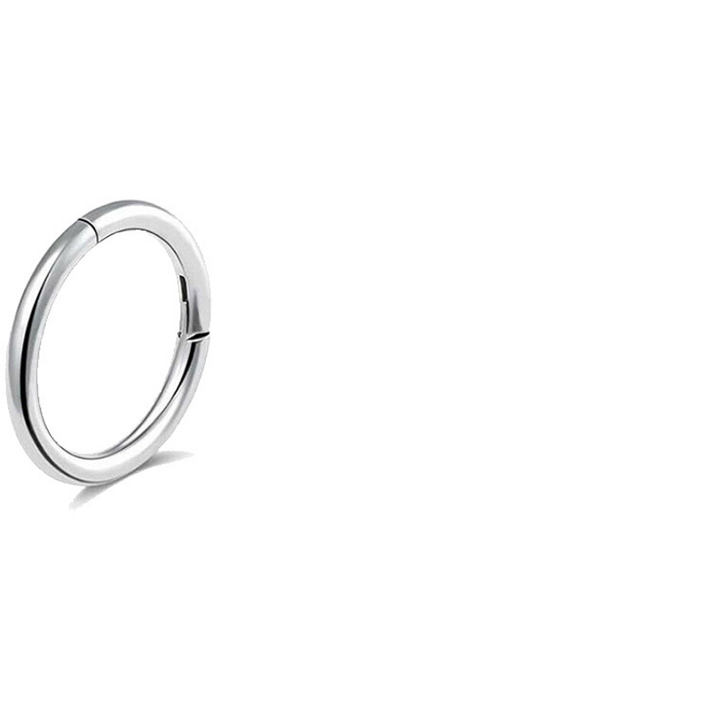 Piercing de acero de titanio para nariz, anillo de acero inoxidable, anillo de interfaz, anillo cerrado, anillo sin costuras, anillo para nariz, pendiente, anillo para labios_voghion.com