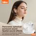 Auricolari Bluetooth con clip auricolare Hileo Hi85 - Accoppiamento doppio dispositivo, pulsanti fisici, impermeabili, cancellazione del rumore AI, trasparenza aperta, doppia modalità per_voghion.com