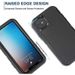 Étui ultra-résistant pour iPhone, avec protection d'écran en verre, protection d'objectif de caméra, coque de protection intégrale 3 couches, antichoc et anti-poussière_voghion.com