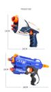 Heißes Spielzeugpistolen-Set für Kinder mit Softbällen für Nerf-Darts, Spielzeugpistole mit großer Reichweite, Dartblaster, Kinderspielzeug, Weihnachtsgeschenk_voghion.com