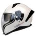KQIPOW Dual Visor Motorcycle Helmet Full Face With Sun Shield, Lightweight ABS Shell, 3C Certified, Universal Fit For Men & Women_voghion.com