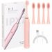 * Brosse à dents électrique sonique rechargeable 6 modes enfants adultes brosse 4 têtes USB_voghion.com