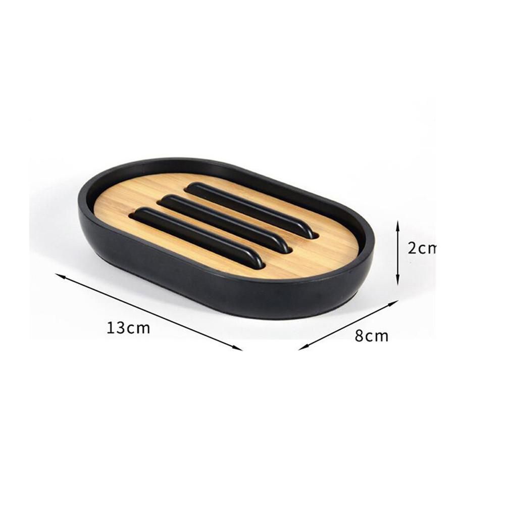 Seifenablage aus natürlichem Bambus, Tablett, Halter, Aufbewahrungsbox, Behälter, Aufbewahrungsbox für Badezimmer_voghion.com