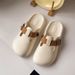 New Closed-Toe For Women, Summer Flat Platform Internet Celebrity Style Slip-On Half Slippers_voghion.com