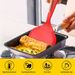 2 Stück japanische Pfannkuchenspatel aus Silikon, hitzebeständig, flexibel, Küchenutensilien für Eier, Fisch, Pizza, Steak, perfekt zum Kochen in Schlafsälen und Wohnungen_voghion.com