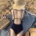 Koreanische Internet Celebrity INS Badeanzug Weibliche Sexy Backless Bikini Kleine Brust Versammelt Bauch_voghion.com
