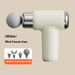 Brushless Percussion Massage Gun - 5 Speeds, Ultra-Quiet (Under 36dB), 4 Interchangeable Heads, USB-C Rechargeable, Mini & Portable_voghion.com