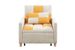 Convertible Sleeper Sofa Chair Bed, Adjustable Chair With Pillow, Multi-Functional Sleeper Chair With Soft Fabric For Living Room, Dorm, Apartment, Bedroom Or Office_voghion.com