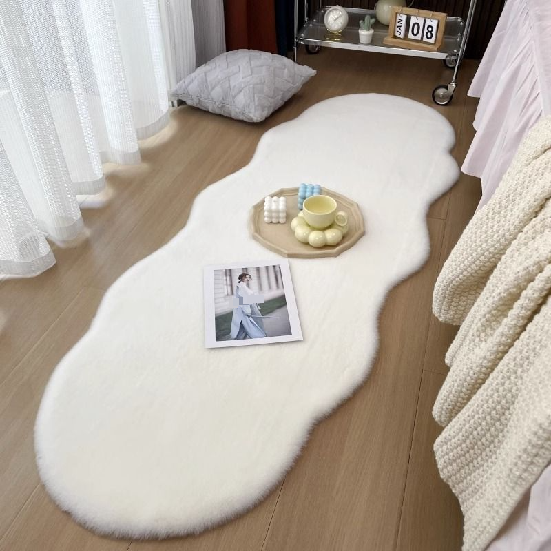 Bedroom Carpet Bedside Rabbit Fur Floor Mat Living Room Cloakroom Blanket Ins Net Red Same Style Thick Plush Blanket_voghion.com