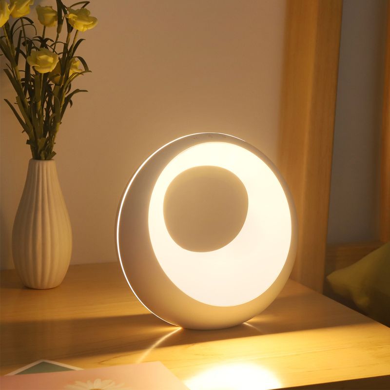 Home & Tuin Nieuwe creatieve touch nachtlamp met afstandsbediening, bureaulamp, slaapkamerlamp, RGB-kleurveranderende sfeerlamp, lamp met meerdere standen_voghion.com