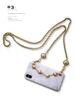Unbeatable Quality Pearlescent Marble Heart Fairy Pearl Metal Chain Crossbody Full-Covering Protective Case Mobile Phone Shell For IPhone_voghion.com