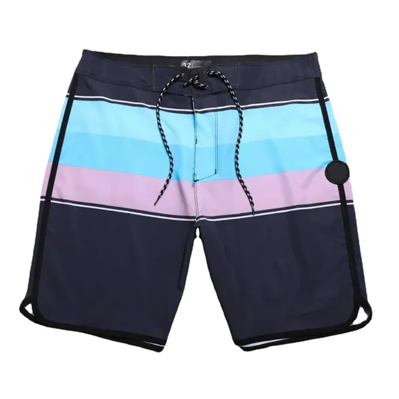Neue Modetrendmarke für Herren Badehose für Herren Bademode Elastische Surf Fiess Boardshorts Wasserdicht Schnelltrocknend T221129_voghion.com