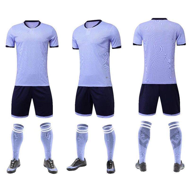 Vyriški drabužiai, treniruočių marškinėliai vaikams ir studentams su spausdintomis komandų uniformomis, skirtos tarpvalstybiniam futbolui vyrams ir moterims_voghion.com