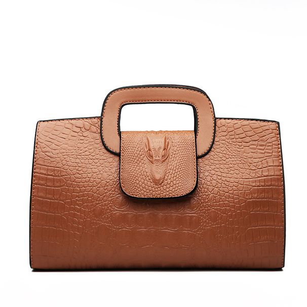 Women's bags 2023 new crocodile pattern clutch bag cross-shoulder handbag cross-border bag_voghion.com
