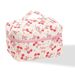 Trousse de maquillage simple et multifonctionnelle de grande capacité avec nœud en cerise fraîche_voghion.com