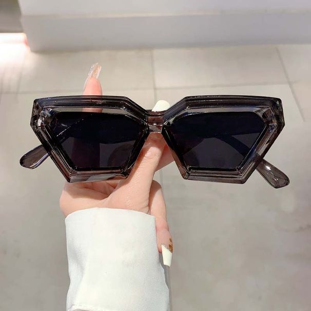 Vendite dirette in fabbrica nuovi occhiali da sole dal design irregolare con diamanti punk hip-hop celebrità di Internet stesso stile semplice occhiali da sole alla moda_voghion.com