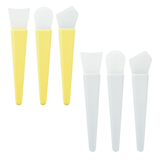 Lot de 2 spatules cosmétiques, applicateur d'argile pour le visage et pinceau applicateur d'acide_voghion.com