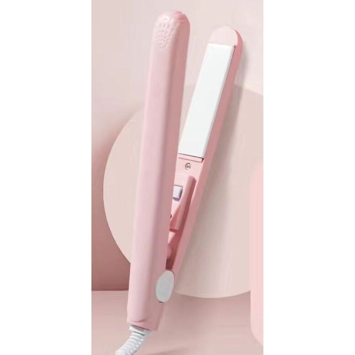Small Hair Straightener And Curler For Women, Dual-use Corn Perm, Portable Dormitory Bangs Volumizing Curling Iron,_voghion.com