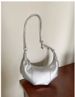 New Minimalist Multi-Functional Shoulder Bag Crossbody Bag Underarm Bag Horn Bag_voghion.com