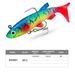 Simulated Lure Lood-Gewogen Vis T-staart 7,5 cm 13,5 g Baars Zeebaars Zoutwatervisaas_voghion.com