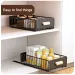 Drawer Shelves, Multi-functional Pull-out Storage Rack, Storage Cabinet Slide Drawer Basket For Easy Access_voghion.com