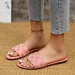 Toe Flat Open Retro Slip On Causal Slides Shoes For Women Outdoor Plus Size S Slippers Zapatos De Mujer Ddmysaturn_voghion.com