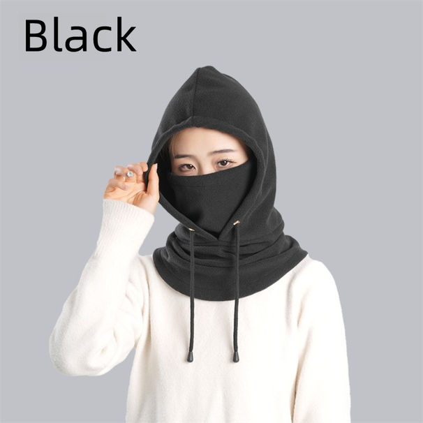 Scaldacollo invernale per donne e uomini, maschera per il viso da ciclismo, copricapo termico integrato per lo sci, foderato in pile, ispessito,_voghion.com
