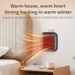 An der Wand montierbarer Mini-Heizkörper, tragbarer elektrischer Schreibtischwärmer, energiesparende, geräuschlose Heizung für das Büro im Wohnheim_voghion.com