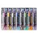 Shimmering Metallic Brush Pens For Calligraphy & Art - Soft Tip, Vibrant Colors, Ideal For Students & Artists (Set Of 8 Assorted Colors)_voghion.com
