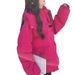 ChicShe Plus Size 150kg Dragon Fruit Color Down Cotton For Women, Autumn And Winter Warm Thickened Puffer Jacket With Hood_voghion.com