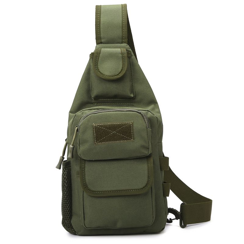 Lässige Herrentasche Taktische Brusttasche Outdoor Sports Schultertasche Messenger Bag Multifunktionale Brusttasche Tragbare Umhängetasche_voghion.com