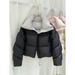 Giacca corta oversize con imbottitura a nuvola, ispirata a Seul, Milk Puffer (bianco sporco/grigio/nero/marrone, S-XL)_voghion.com