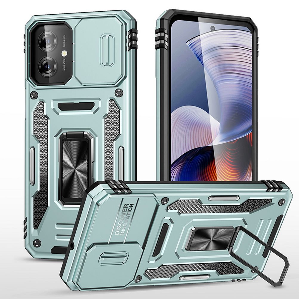 Schiebekamera-Schutzhülle für Moto G55 G84 G54 G24 Power G14 G04 G04s G53 G23 G13 E14 E13 G32, Panzermetallringhalter_voghion.com