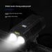 Digital display with charging bank dual light bead riding light headlight COB waterproof aluminum alloy Bicycle lamp_voghion.com