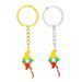 Myanmar Map Flag Keychain – Retro Ethnic Titanium Steel Decorative Accessory For Men & Women_voghion.com